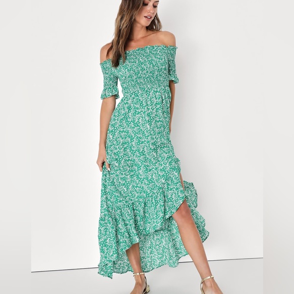 Lulus XXS maxi floral dress - Picture 1 of 4